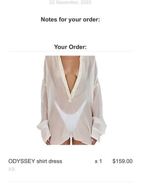 BAMBA Swim ODYSSEY Shirt Dress